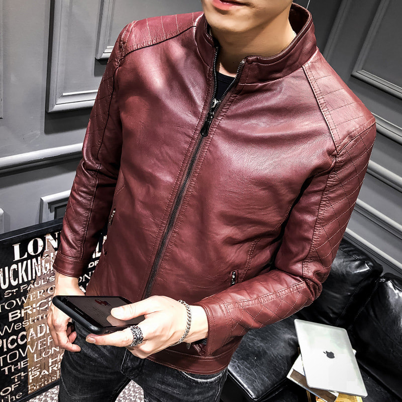 Men's leatherette Jacket