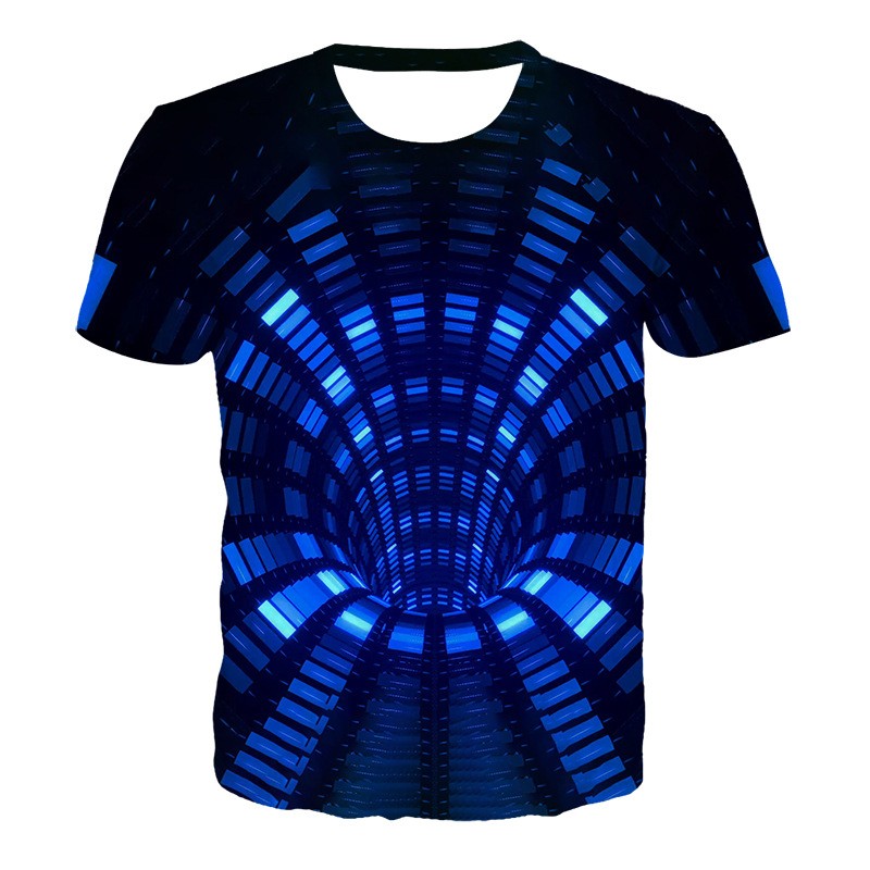 Men's 3D vortex men's t-shirt